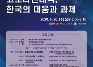 ‘코로나19 팬데믹’ 한국의 대응과 과제 위한 포럼 개최