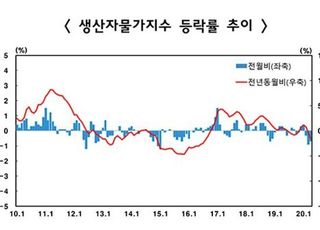 4월 생산자물가 0.7% 하락…석 달째 내림세