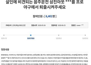 강정호 복귀 반대 여론…청와대 게시판까지 등장