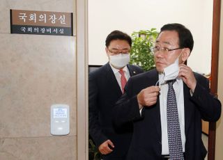 주호영 "민주당이 '법사위원장 2년 교대' 제안 거부해 협상 결렬"