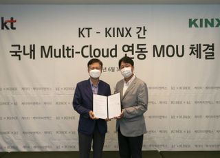 KT, KINX와 데이터센터 사업협력 MOU