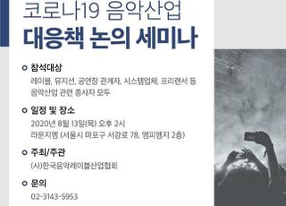 한국음악레이블산업협회 “코로나19로 위축된 음악산업, 현장 목소리 듣는다”