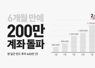 카카오페이증권, 6개월 새 200만 계좌 돌파