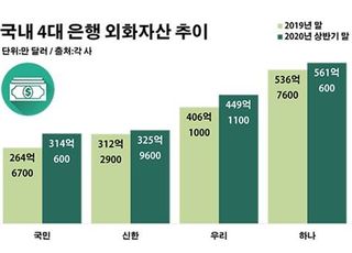 시중은행 외화 확보 총력전에도 유동성 '제자리걸음'