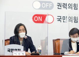 &lt;포토&gt; 국민의힘 성폭력대책특위 발언하는 이수정 교수