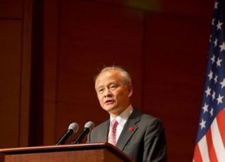 추이톈카이 주미 중국 대사 "트럼프 부부 하루빨리 회복하길"