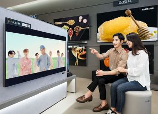 삼성전자, 글로벌 TV 매장서 BTS ‘다이나마이트’ 선보인다