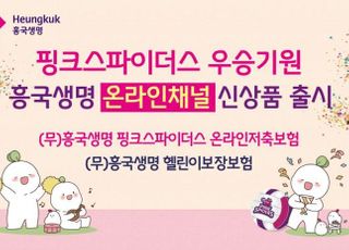 흥국생명, 핑크스파이더스 우승기원 온라인 신상품 출시