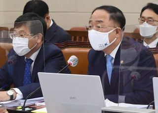 [국감2020] 홍남기 "대주주 3억·가족합산 폐지 유지"…수정안 고수