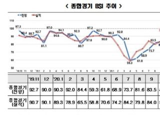 11월 BSI 전망치 99.5...체감 경기회복에도 투자·고용 여전히 불투명