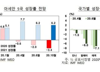 한은 “아세안 5국, 코로나19에도 양호한 거시안정성 유지”