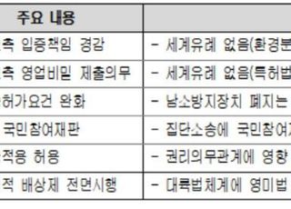 대한상의 "집단소송법·징벌적 배상제 전면 재검토해야"