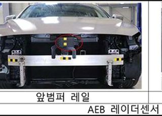 "첨단안전장치 위치 변경만으로 차량 수리비 절감 가능"