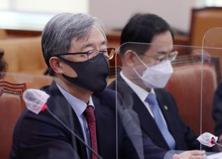 &lt;포토&gt; 법사위 출석한 최재형 감사원장
