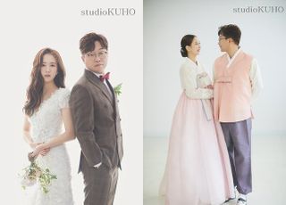 “예비 아내에 고마워”…박휘순, ‘17살 연하’ 천예지와 웨딩 사진 공개