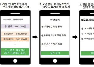 새마을금고·증권사 계좌로도 오픈뱅킹 이용한다…22일 시행