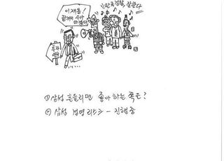 [시사만평] 삼성 흔들기...공정과 국익 사이