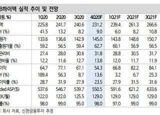 “DB하이텍, 내년 가격 인상 본격화 전망...목표가↑”-신한금융투자