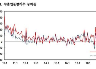 11월 수출물량지수 전년比 5.7%↑…3개월 연속 상승