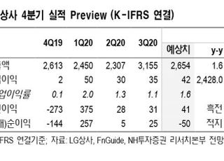 “LG상사, 실적 턴어라운드·계열분리...투자의견·목표가↑”-NH투자증권