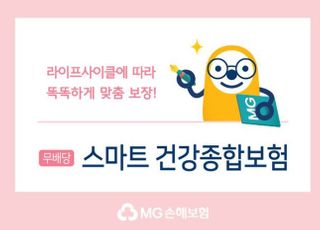 MG손보, '(무)스마트 건강종합보험' 출시