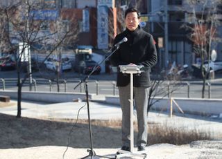 &lt;포토&gt; 오세훈 '서울시장 출마 선언'