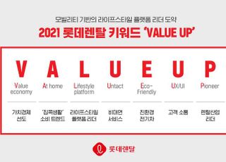 롯데렌탈, 올해의 렌탈 키워드 ‘VALUE UP’ 제시