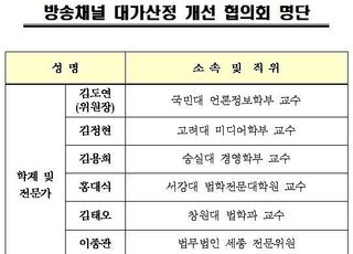 방통위-과기정통부, 방송채널 대가산정 개선 협의회 운영