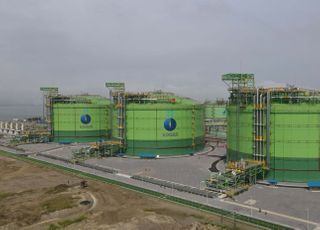 금호산업, 인천 LNG 생산기지 저장탱크 3기 준공