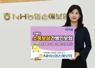 농협손보, 무배당 소득보상간병인보험 출시