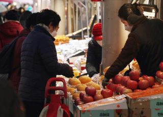 &lt;포토&gt; 설 명절 앞두고 붐비는 전통시장