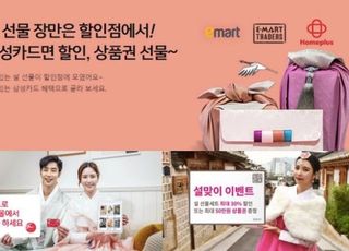 "명절선물도, 집콕족도 OK" 카드사 설 겨냥 이벤트 '활발'