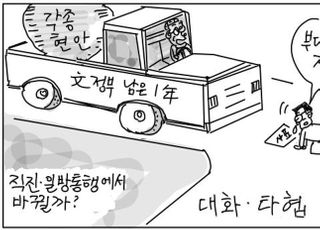 [D-시사만평] 문재인대통령 '레임덕' 시작?…일방통행 끝까지 간다