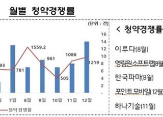 IPO 일반투자자 청약경쟁률 '956대 1'…1년새 2배 '과열'