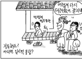 [D-시사만평] 집 나간 며느리 돌아오다…신현수, 본처? 첩?