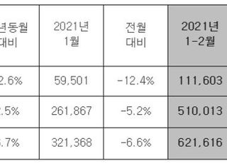 현대차, 2월 전세계 30만248대 판매…전년비 6.7%↑