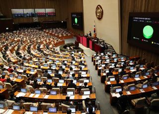 &lt;포토&gt; 본회의, 스토킹범죄의 처벌 등에 관한 법률안 가결