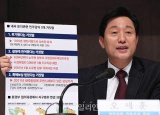 [4·7 재보선] 관훈토론 참석 오세훈 '내곡동 네거티브 공세' 정면돌파