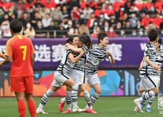 '3-4' 한국 여자축구, 중국 원정에서 올림픽행 좌절