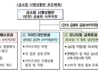 금융당국, '금소법 시행상황반' 본격 가동…"매달 상황 점검"