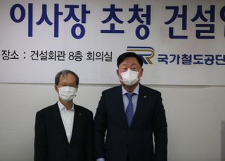 국가철도공단·건설협회, 건설업계 현안 논의 간담회