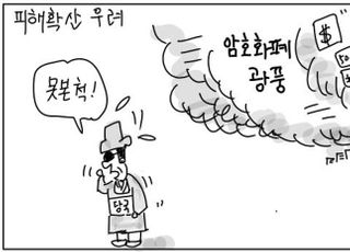 [D-시사만평] '폭풍의 문'…가성화폐 열풍에 정부는 나몰라라