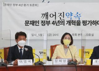 &lt;포토&gt; 정의당, '깨어진 약속, 문재인 정부 4년 개혁 평가' 토론회