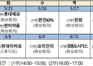 거래소, 상반기 유가증권시장 상장사 10곳 온라인 IR 개최