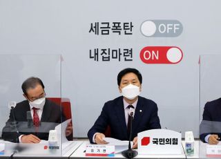 &lt;포토&gt; 국민의힘 '세금폭탄 OFF, 내집마련 ON' 부동산정책 발표