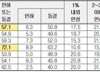 "중소기업 57.1%, 내년 최저임금 인하·동결해야"