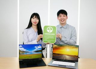 삼성D,노트북용 OLED 친환경제품인증 ‘그린가드 골드’ 획득