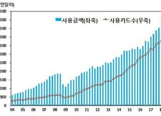 1분기 카드 해외 사용액 26억 달러…전분기比 4.1%↓