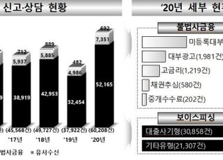 작년 취약계층 불법사금융 피해 급증...보이스피싱 '최다'