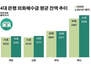 "쌀 때 사두자" 밀려드는 외화에 시중은행 '미소'